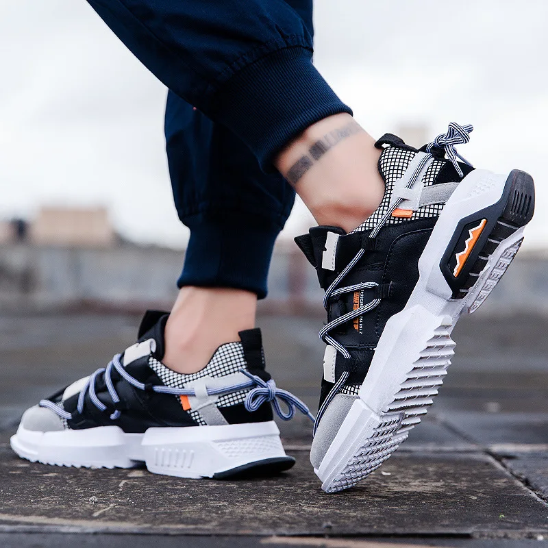 

2019 Summer Low Top INS Korean-style Fashion Week Catwalk Models Pangu Dad Shoes Network Cloth Shoes Sports Trendy Shoes