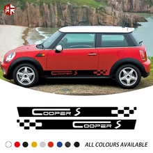 ##Special Price 2 Pcs Car Door Side Stripes Sticker Racing Stripes Body Decor Vinyl Decal For MINI Cooper S R56 3-Door One JCW Accessories ##Special Price 2 Pcs Car Door Side Stripes Sticker Racing Stripes Body Decor Vinyl Decal For MINI Cooper S R56 3-Door One JCW Accessories