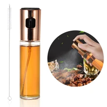 Распылитель для масла, диспенсер для барбекю, для выпечки, оливковое масло, спрей, бутылка для уксуса, диспенсер для масла, инструмент для приготовления пищи с губкой, щетка