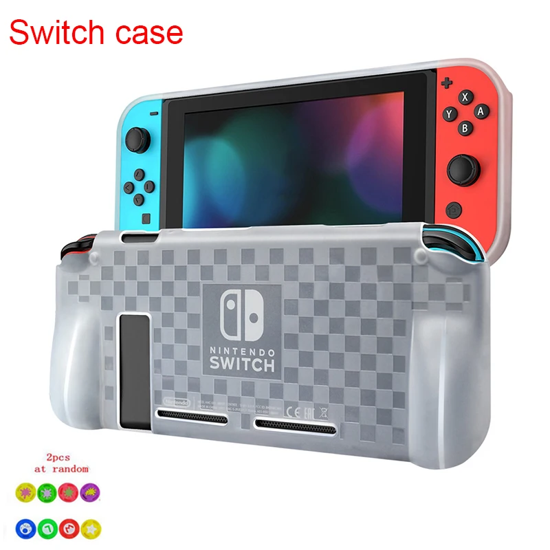 ТПУ Противоскользящий переключатель, Жесткий Тонкий Корпус Корпуса для Nintendo DOS переключатель NS консоль Joy-Con игровая крышка, защитные аксессуары