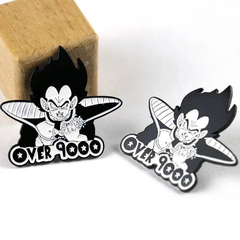 Dragon Ball Vegeta брошь и Эмаль Булавка Аниме Фигура Вегета нагрудная булавка для рюкзака Сумки значок