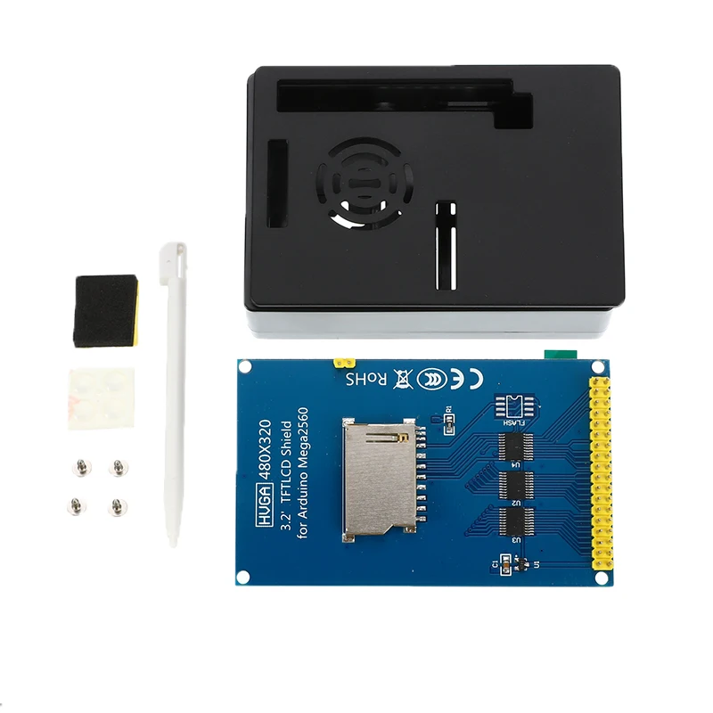 3," 320*480 TFT сенсорный экран ЖК-Дисплей Чехол для Raspberry Pi A B A+ 2B 3B 3B
