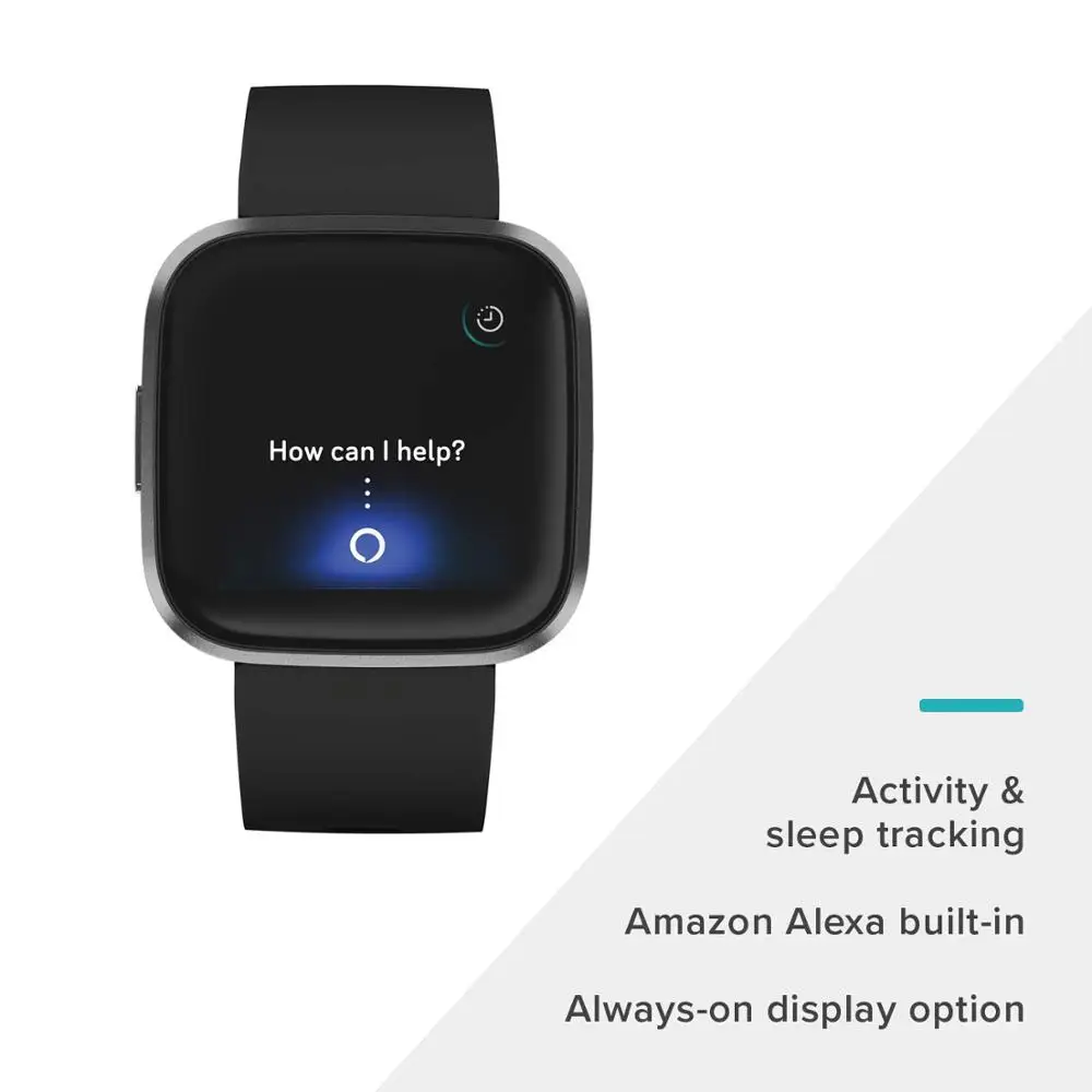 Оригинальные Смарт часы Fitbit Versa 2 для здоровья и фитнеса с пульсометром музыкой