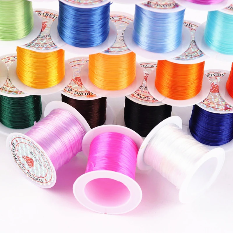 Jewelry Cord Elastic Bracelet Rope Rubber Jewelry Making Supplies
