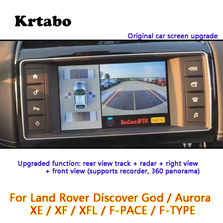 Для Land Rover Дискавери Aurora XE автомобильный щиток upgradeRear вид трек радар правый вид спереди