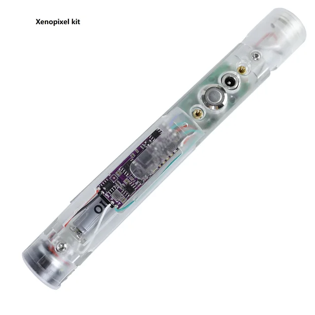 DamienSaber Lightsaber Smooth Swing Soundboard with Infinite Color Changing 12 Sound Fonts FOC Lock Up Light Saber Core 2