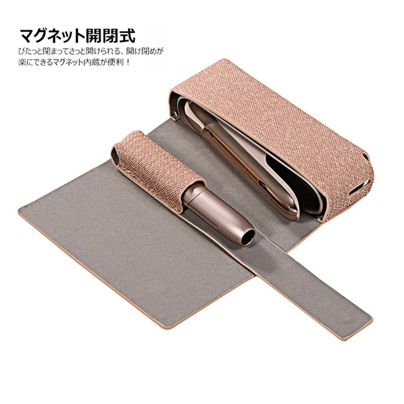 

Black Pink Green Canvas Bag For IQOS 3.0 For IQOS E Cigarette Carrying Case Protective Flip Cover