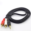 45814-e87b81.jpg Connecteur Jack 1.5mm vers 2 RCA mâle, adaptateur stéréo de musique