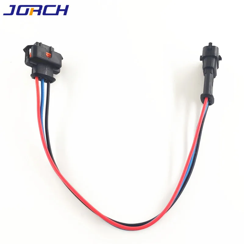 1 pcs 3pin Ford Falcon BA BF MAP Sensor Connector male female plug 1928404227 and Bosch 1928403966 with 0.75mm² wire harness