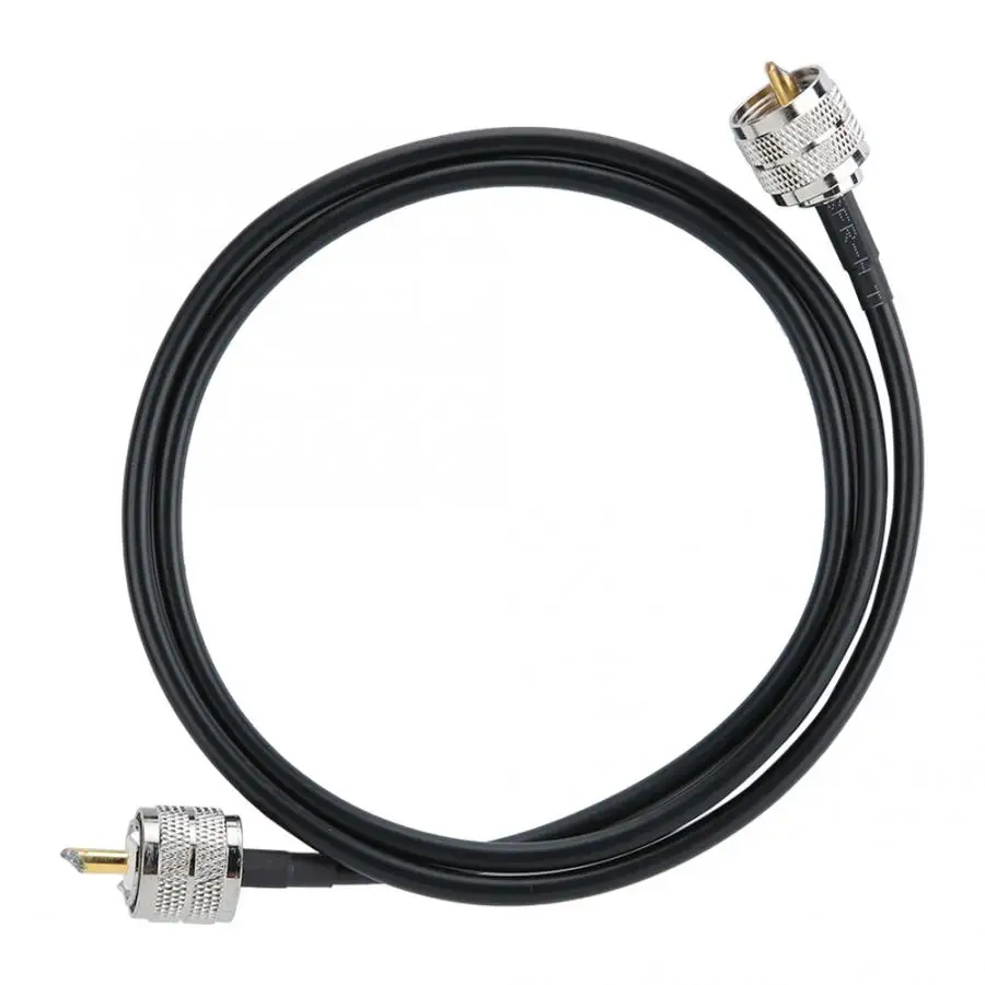 Кабель-адаптер 2 шт. Rg58 коаксиальный UHF(Pl259) папа-папа антенна Медный Кабель-адаптер соединительная линия внутренняя