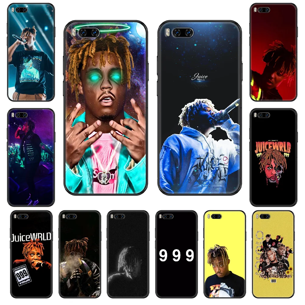 Rapper Juice WRLD 999 Phone case For Xiaomi Mi 6 8 9 A1 2 3 Max3 Mix2 Mix2S  X T Lite Pro black silicone cover painting bumper - AliExpress Cellphones &  Telecommunications