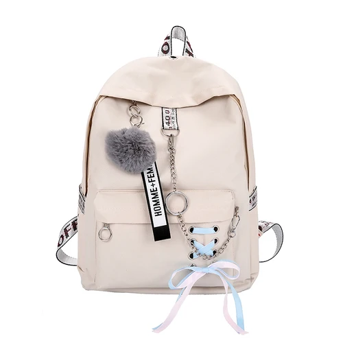 Style 2 - 1 bag-Be Рюкзак для женщин сумка для студентов колледжа высокого качества большой емкости Оксфорд ткань женский школьный тренд личности путешествия - Цвет: Style 2 - 1 bag-Be