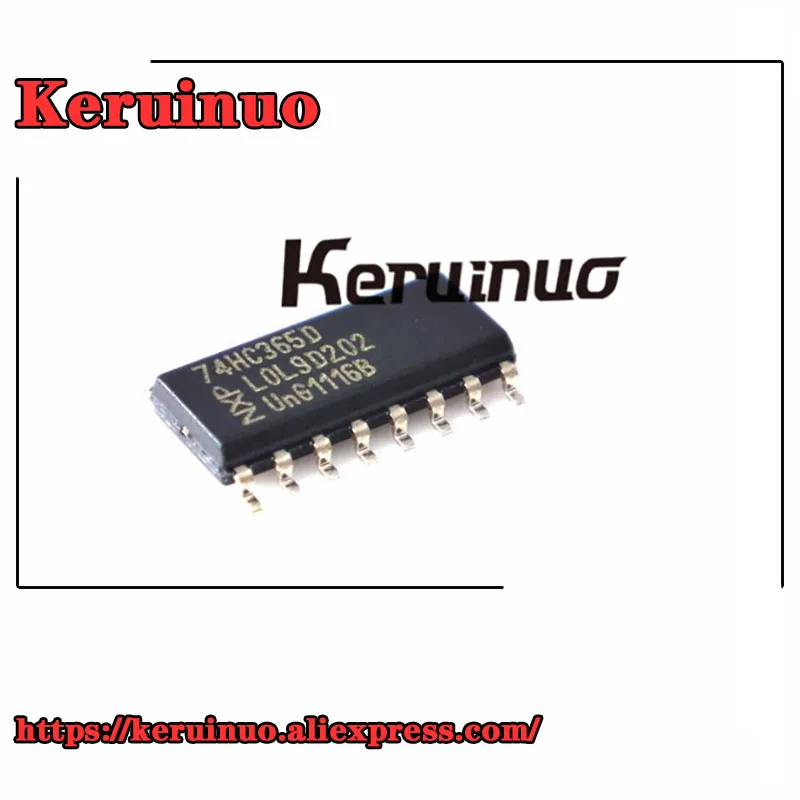 10pcs/lot 74HC365D SOP16 IC BUFF DVR TRI-ST HEX 16SOIC | Электроника