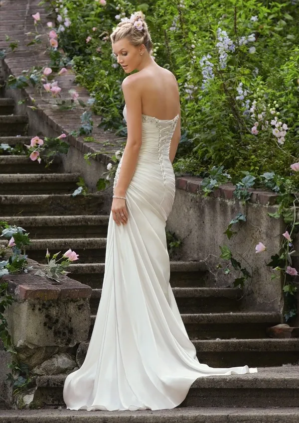 Vestido de noiva, Ретро стиль,, casamento, дешево, Новое поступление, сексуальное платье невесты ручной работы, платья подружки невесты с бусинами