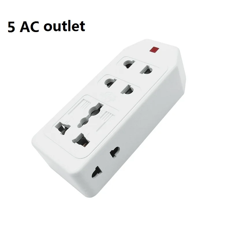 Несколько AC Универсальная Розетка силовая полоса без шнура DIY Rewirable электрическая розетка с индикатором 10A 250 в 2200 Вт