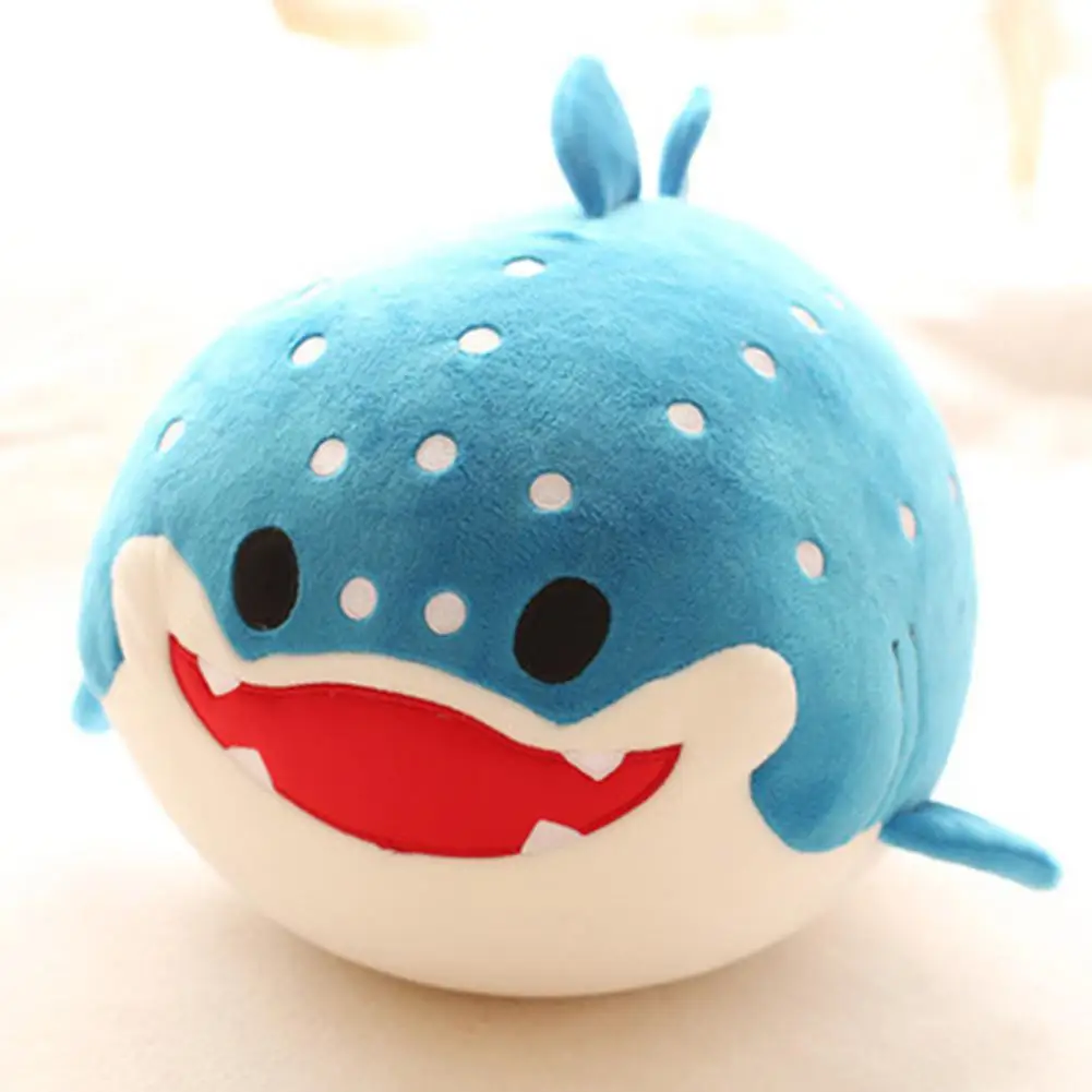Kuulee милые плюшевые фигуры животных Пена частицы заполнения кукла игрушка для детей - Цвет: Whale shark