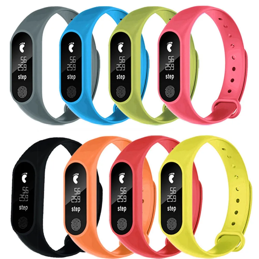

Fashion Adult Sports Pedometer Smart Watch Heart Rate V4.0