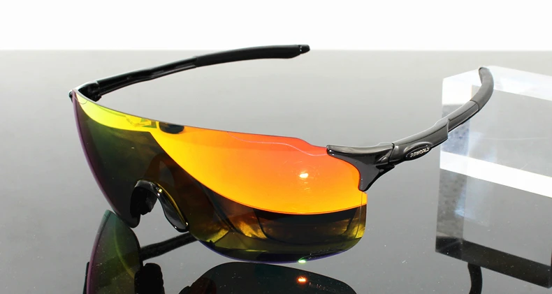 Ev zero Lens Polarized TR90 Sports Glasses Men MTB Mountain Road Bicycle Cycling Eyewear Sunglasses Running Fishing