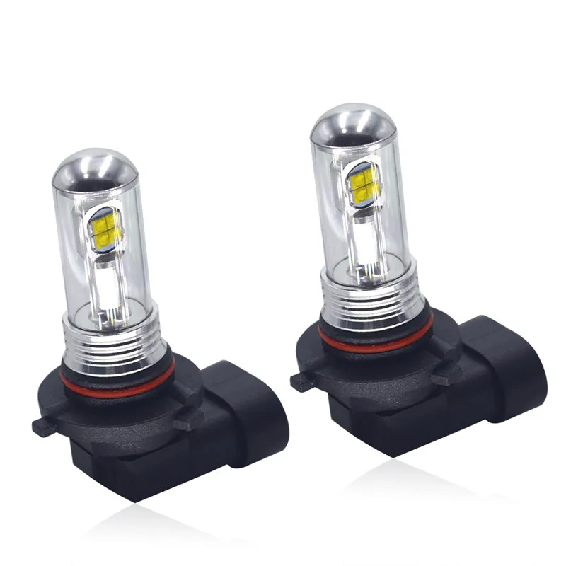 HCDLT 2PCS Universal 12V-24V Car Fog Lamp Bulb 6500K White H1 H3 H7 H8 H11 9005 9006 2525-8SMD Auto LED Driving Running Light (5)