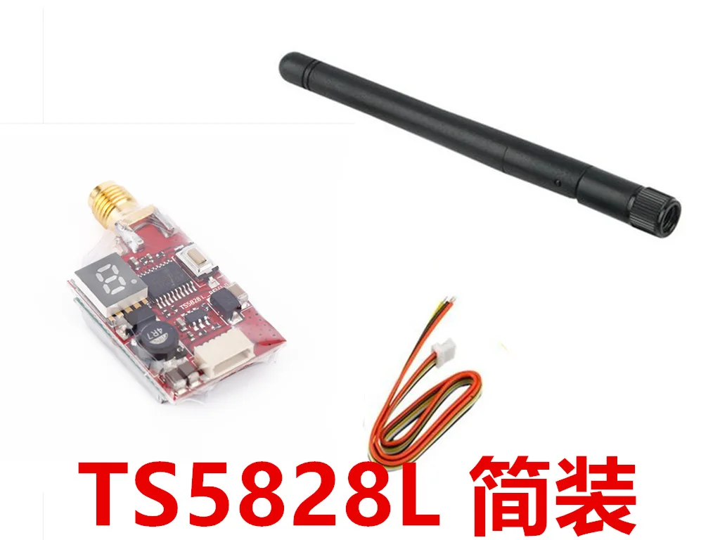 Ts5828l микро 5,8G 600 MW 40ch канальный цифровой дисплей передача изображения с дисплеем