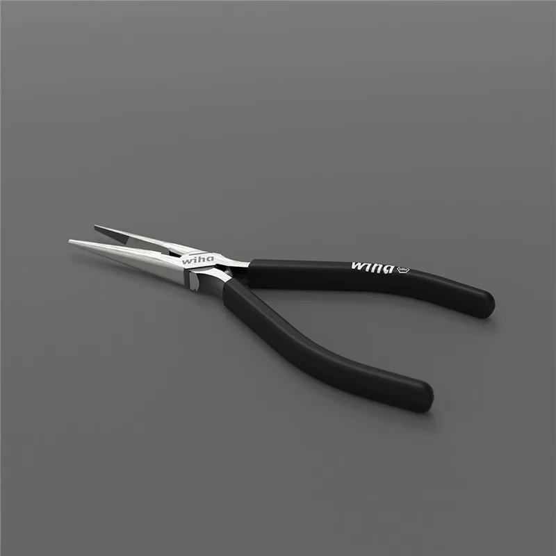 

Wiha 6inch Needle Pliers High-carbon Steel Long Nose Pliers Portable Forceps Bike Repair Tools 160x70x10mm