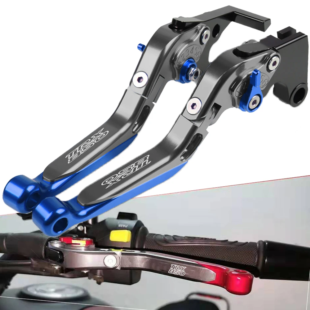 Для YAMAHA TRX850 TRX 850 1996 1997 1998 1999 2000 аксессуары для мотоциклов мотоциклетные регулируемые Выдвижные Тормозные Рычаги Сцепления