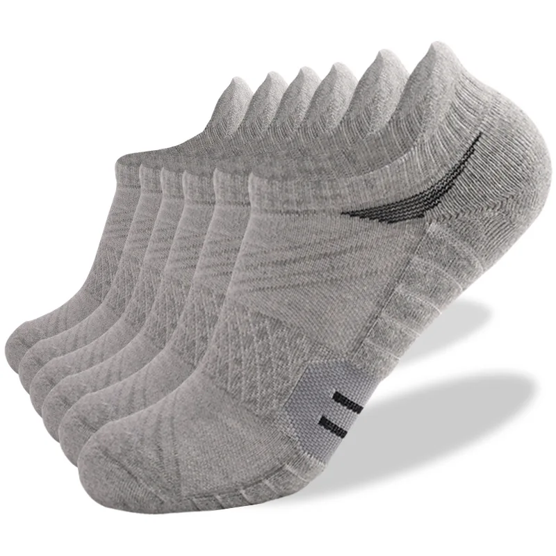 Athletic Running Socks for Men Women Cushioned Sports Ankle Socks Low Cut Outdoor Breathable Moisture Wicking 6 Pairs