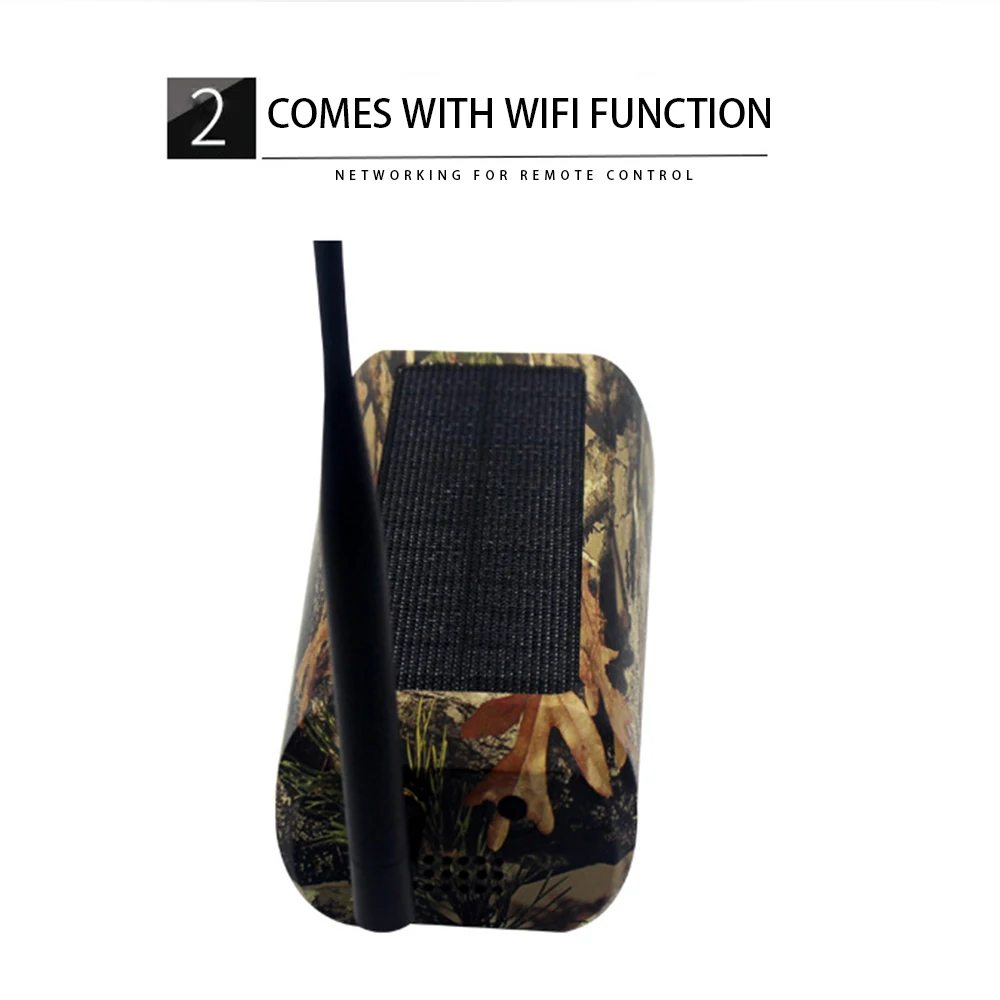 PR500W WiFi 1080P HD охотничья инфракрасные камеры камера водонепроницаемая Солнечная энергия охотничья камера для охоты инструмент для кемпинга