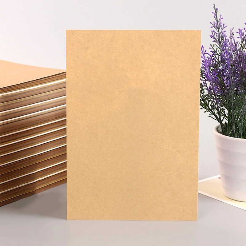 

A4 Brown Kraft Paper DIY Handmade Card Making Paper Thick Cardboard
