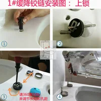 ห้องน้ำที่นั่งสแตนเลสช้า Drop Quick Release บานพับ,ห้องน้ำที่นั่งฝาปิดไม้เรซิ่นทองเงินบานพับอุปกรณ์ช้า 4