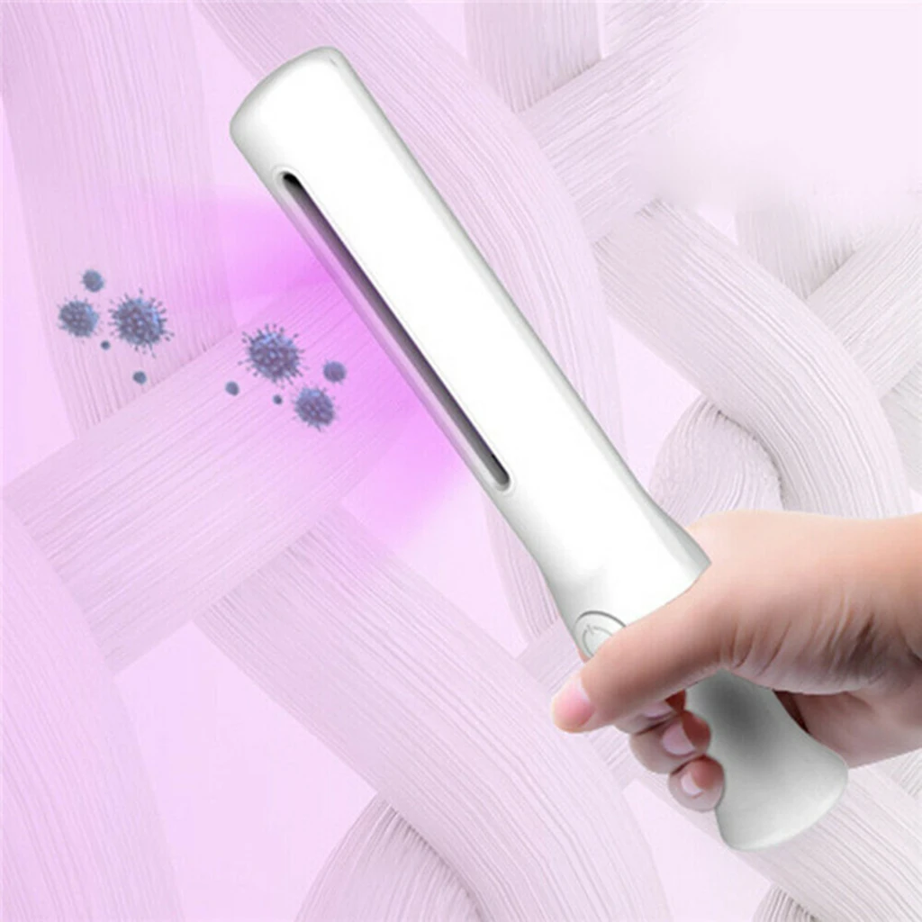 Portable Handheld UV Sterilizing Light UV Lamp Disinfector Lamp Easily Use 7W For Bedroom Cabinet Sterilization