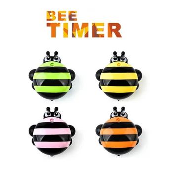 

Cartoon Animal 60 Minute Timer Bee Shape Easy Operate Kitchen Timer Cooking Baking Helper Kitchen Tools