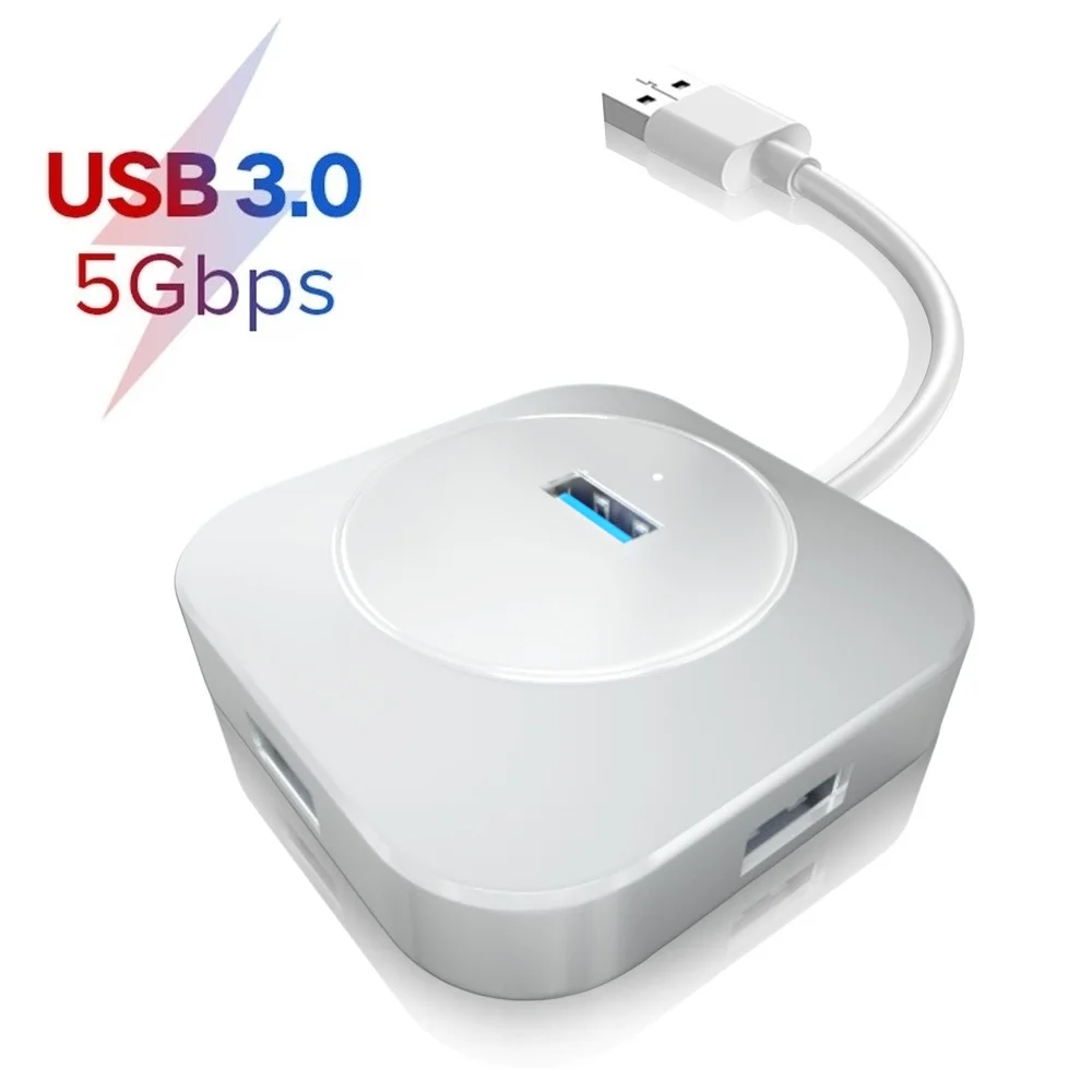 USB 3,0 концентратор 2,0 Мульти USB разветвитель 4 порта расширитель несколько USB 3 Hab USB3.0 концентратор переключатель для ПК ноутбук компьютерные аксессуары