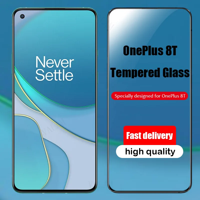 Защитное стекло VALAM Anti Blue ray для OnePlus 8T полное покрытие закаленное защита