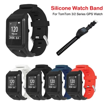 

Sport Silicone Strap For TomTom Runner 2 3 Spark 3 GPS Smart Watch Band for Tom Tom 2 3 Series Bracelet Replacement WristBands