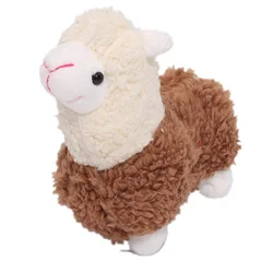 9CM Height Approx Standing Animal Horse Plush Stuffed Toy Key Chain Doll Cushion Throw Pillow Comforting Cartoon Animals Gift