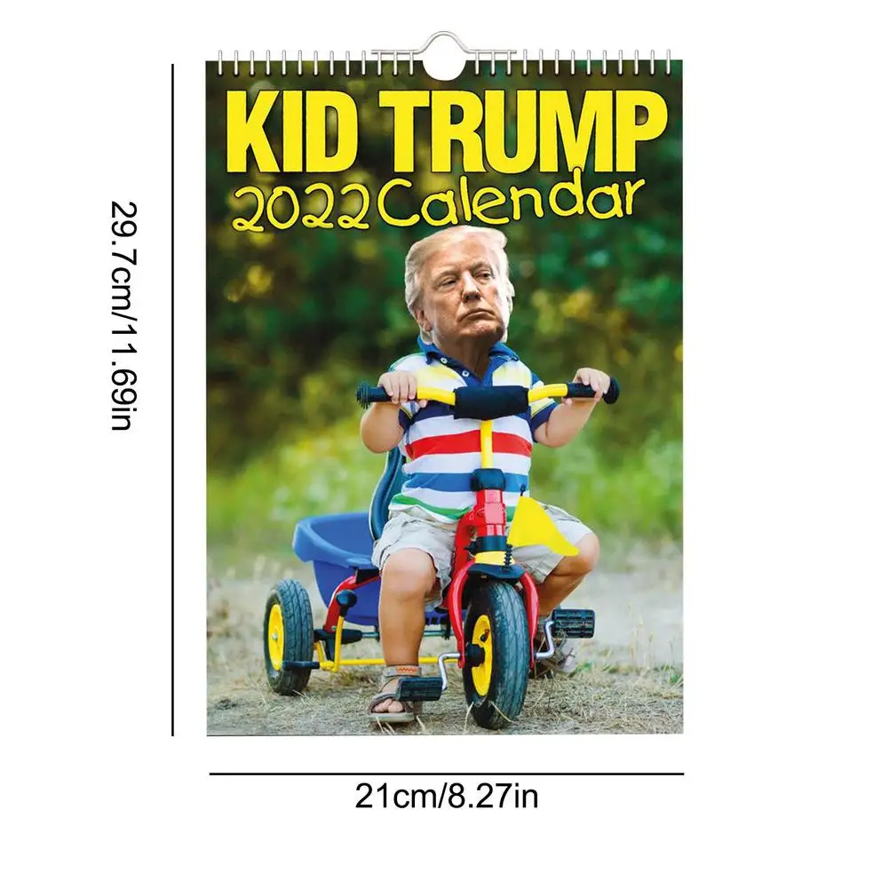 Trump Calendar 2022 Funny 30X20Cm 12 Monthly Square Wall Calendar With Spoof Trump Photos 2022 Weekly & Monthly Planner Perfect|Advent Calendars| - Aliexpress