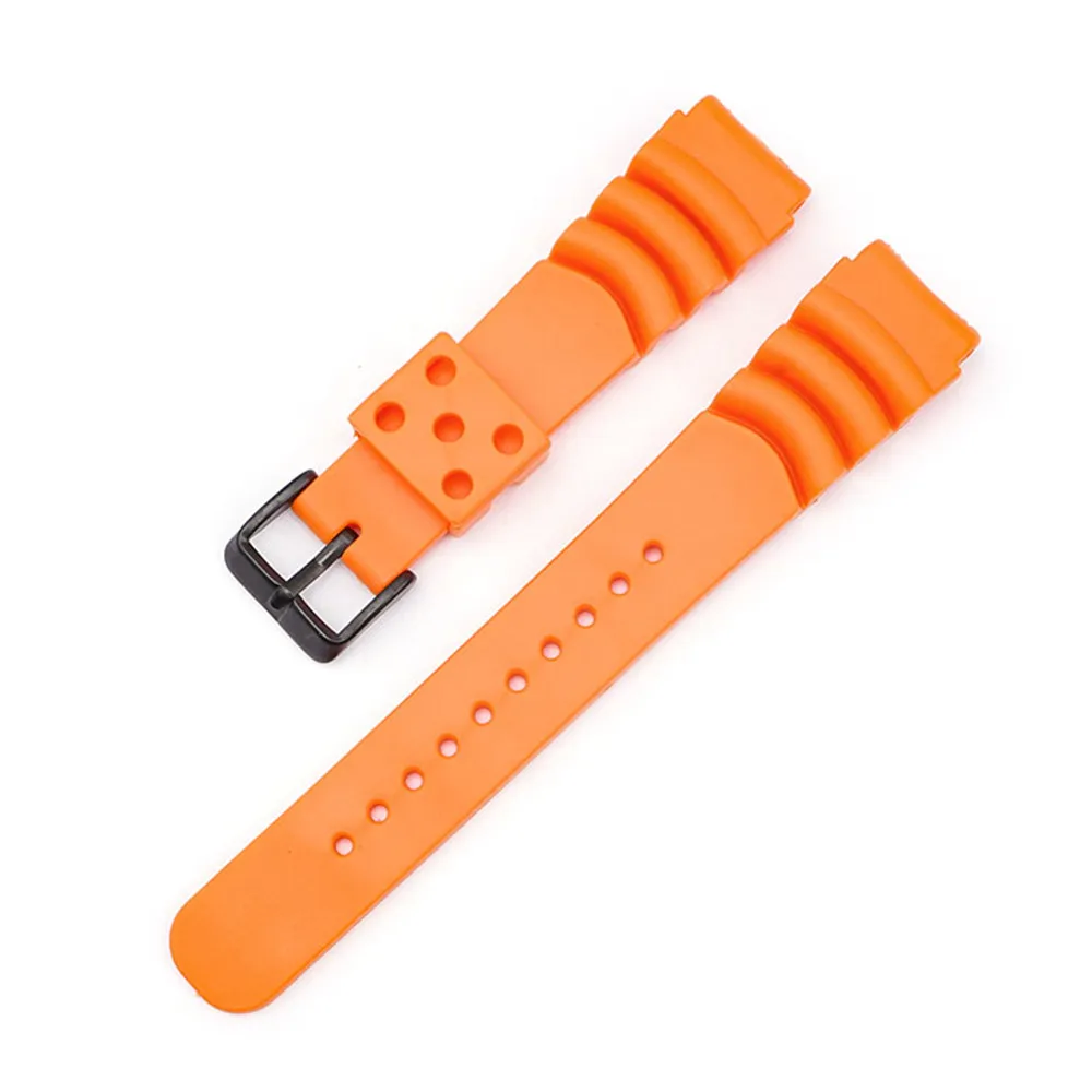 Waterproof Silicone Diving Watch Strap - Durable Sport Wristband Replacement