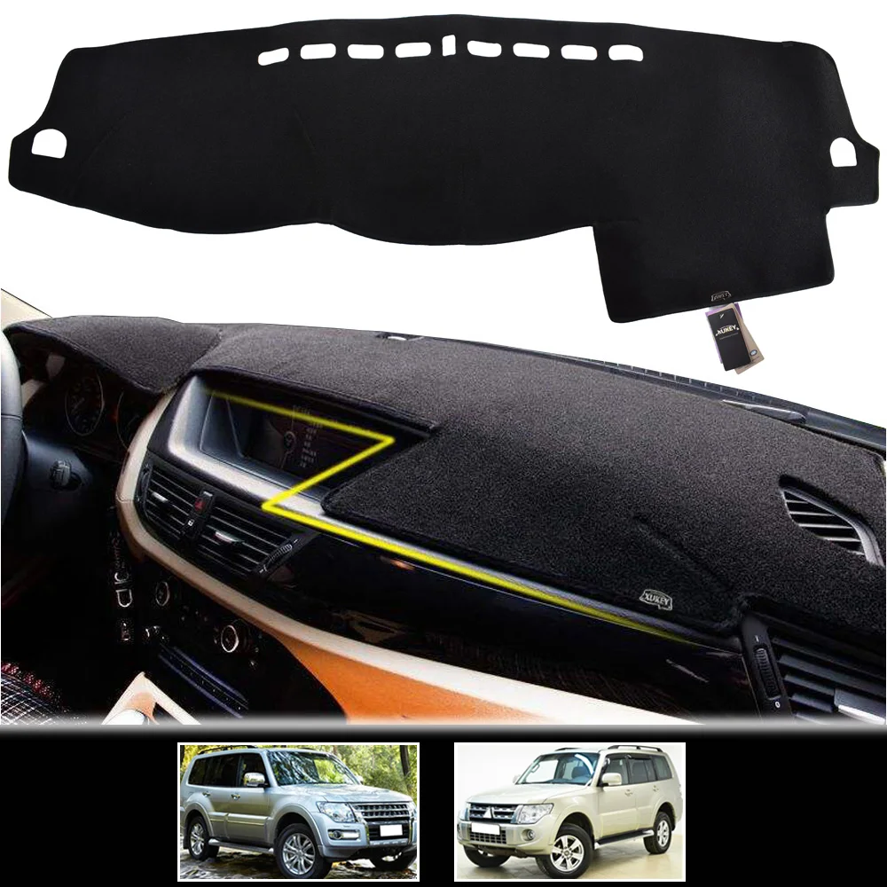 Автомобильный коврик для приборной панели для Mitsubishi Pajero Shogun 2007 2008 2009 2010 2011 2012 2013