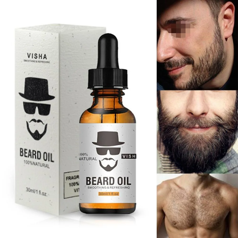 Men Moustache Cream Beard Oil Kit Beard Wax balm Hair Loss Products Leave-In Conditioner for Groomed Beard Moisturizing