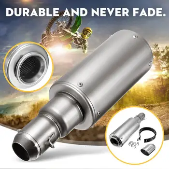 

38-51mm Universal Motorcycle Exhaust Modified GP Muffler Pipe Exhaust Systems for Dirt Bike Scooter For HondaKawasaki/Suzuki