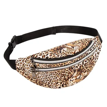 

Women Waist Bag Fashion Leopard Print Chest Bag Street Shoulder Bag Waist Bag Female Shoulder 2019 Hot Sale ##4