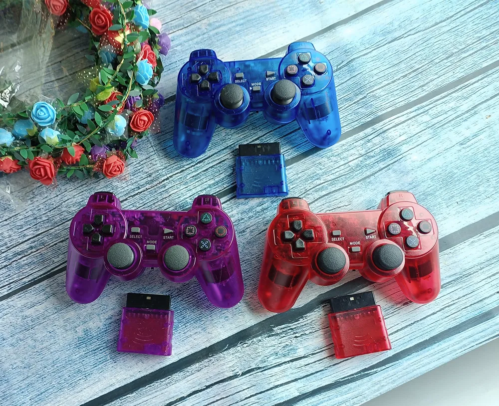 Wireless GAME Controller For sony PS2 Gamepad For PS2 Wireless Joystick For PS2 PC game controller