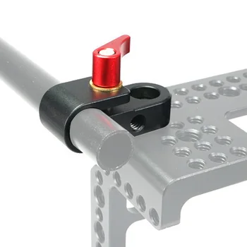 

Feichao 15mm Rod Rail Clamp 15mm Rig Mount DSLR Camera Rig Rod Clamp Photography Equipment for Camera Cage Handle Monitor