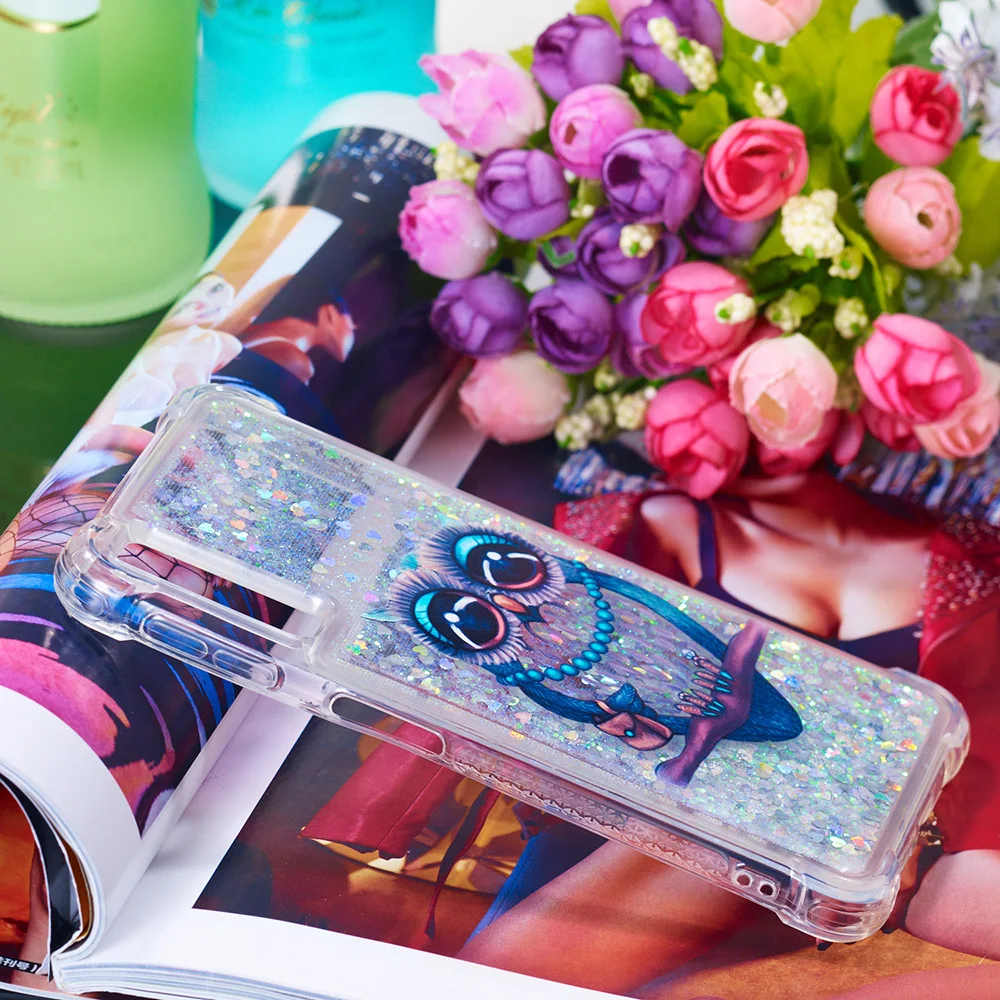Для Samsung Galaxy A7 2018 A750 динамический жидкий зыбучий песок чехол SM A750FN/DS A750X A750F A750FN a750X