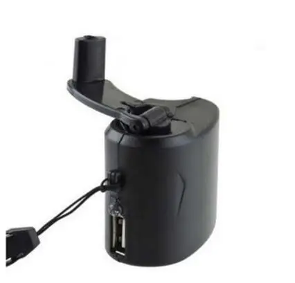 Внешнее аварийное портативное ручное электрическое Ручное Зарядное устройство USB для зарядки мобильного телефона оборудование для выживания на открытом воздухе SOS Survi - Цвет: A