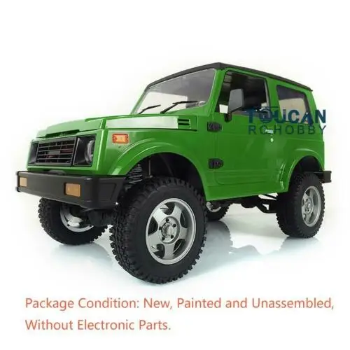 Капо DIY Модель 1/6 RC гоночный гусеничный SIXER1 Самурай Jimny автомобильный комплект зеленый окрашенный