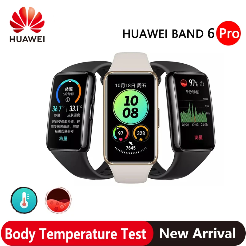 

Смарт-браслет Huawei Band 6 Pro, 1,47 дюйма, AMOLED