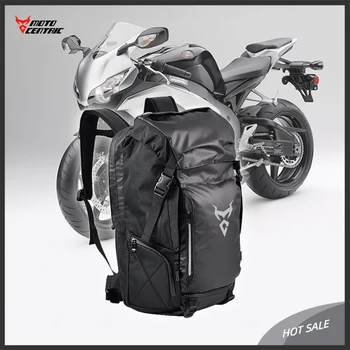 

MOTOCENTRIC's New Multifunctional Helmet Bag Rear Bag Locomotive Motorist Travel Equipment Bag Backpack