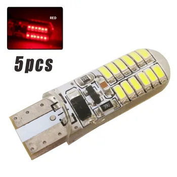 

5pcs LED Flashing Light Signal Parking License Plate Bulb Auto Boat Replace Part